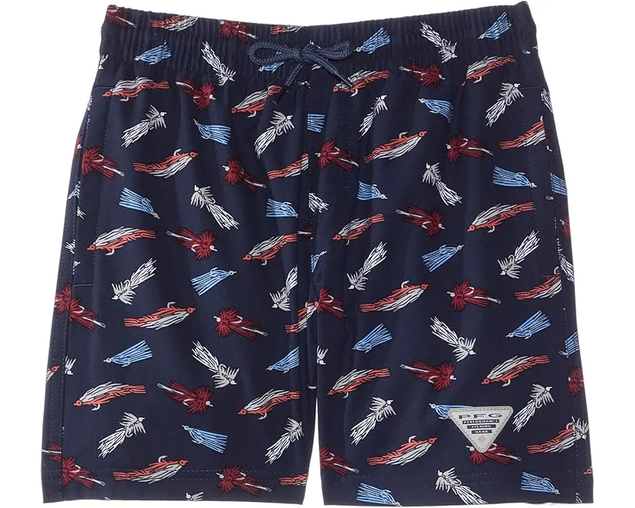 Водные шорты Columbia PFG Rambler Printed для детей с защитой от солнца UPF 50