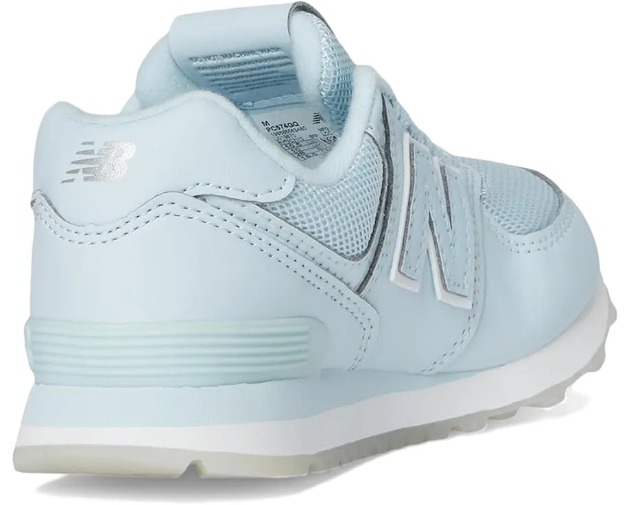 Детские кроссовки New Balance 574 с верхом из замши и сетки