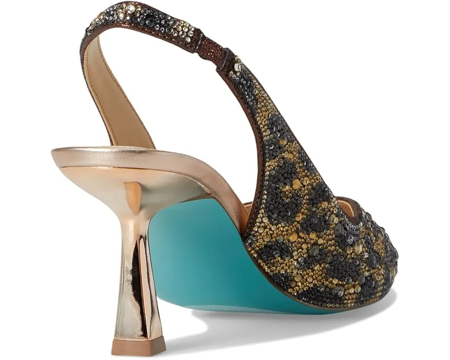 Блестящие туфли Clark на низком каблуке с застежкой на щиколотке от Blue by Betsey Johnson