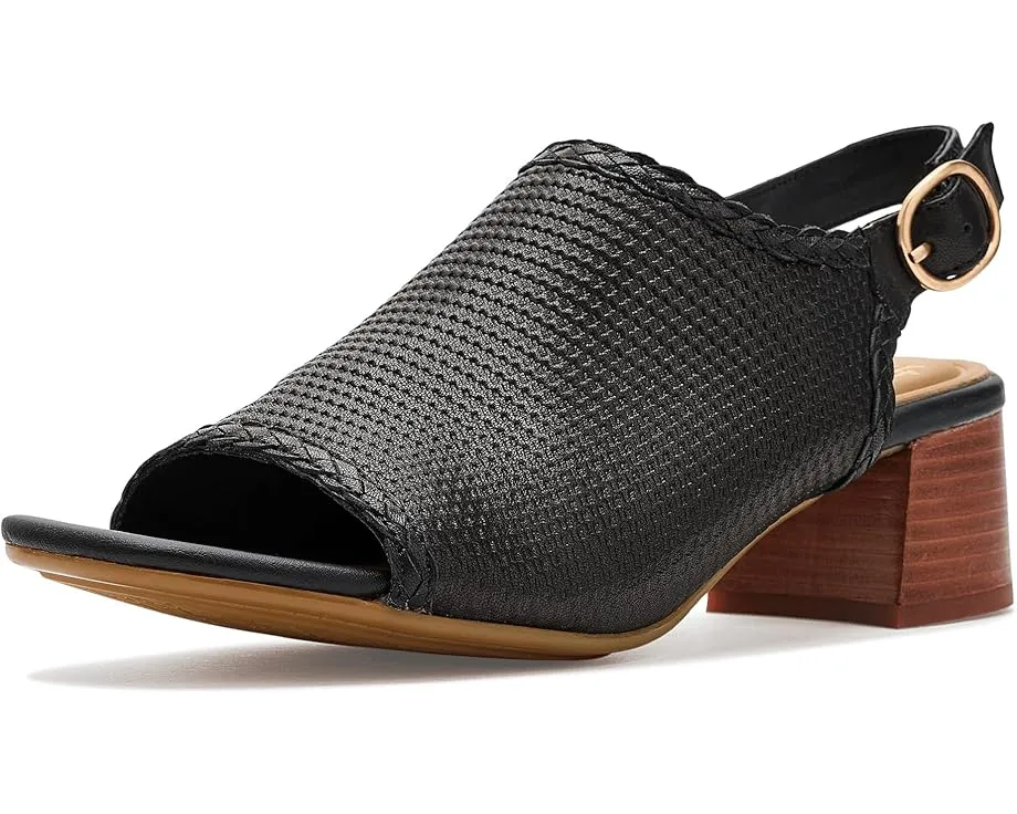 Босоножки Lois с квадратным каблуком и переплетением от Sofft