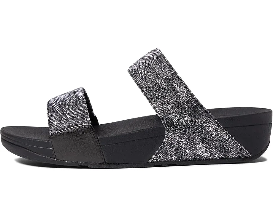 Сланцы FitFlop Lulu Glitz Slides с блестками и технологией Dynamicush