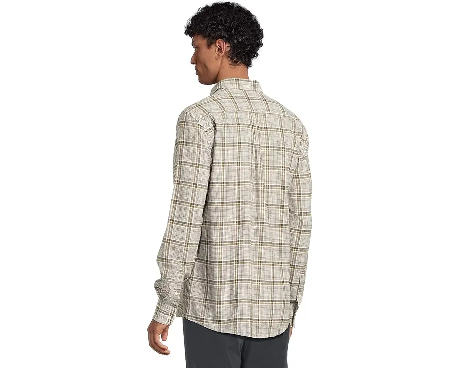 Рубашка Barbour Nelson Tailored из смеси льна и хлопка с нагрудным карманом