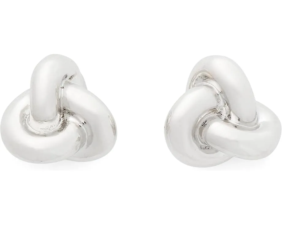 Серьги-гвоздики Double Knot Studs с двойным узлом от Kate Spade New York