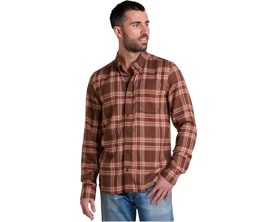 Рубашка Toad&Co Airsmyth Long Sleeve Shirt из переработанного хлопка
