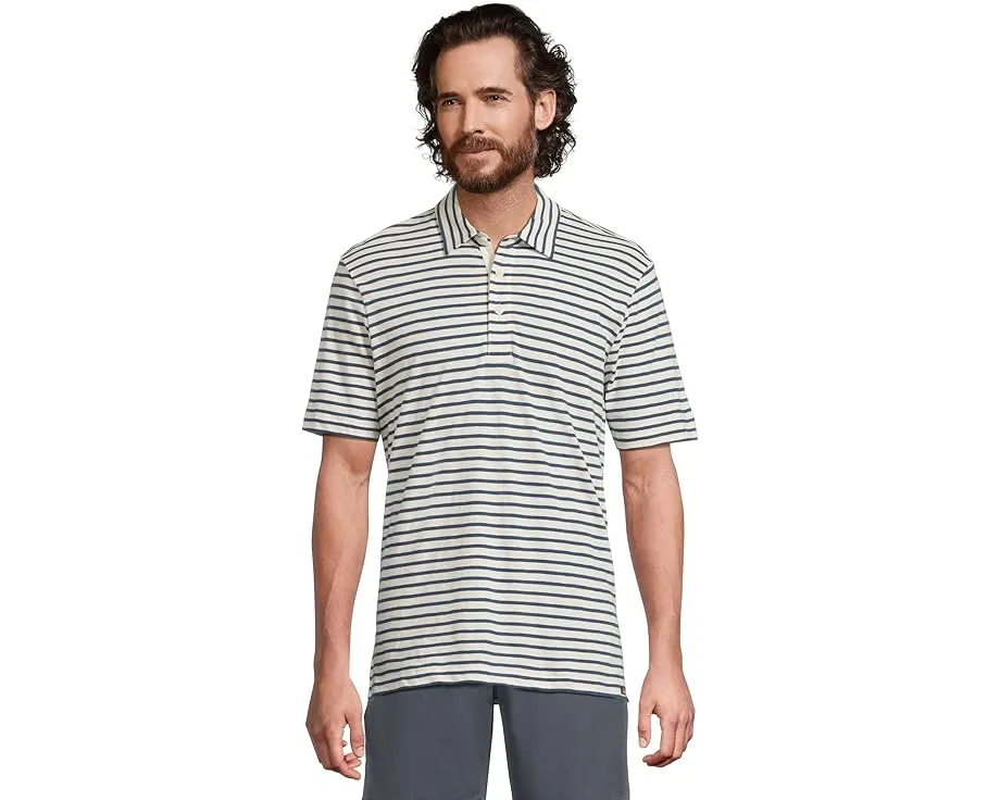 Пило-футболка Faherty Sunwashed из органического хлопка с расслабленным кроем