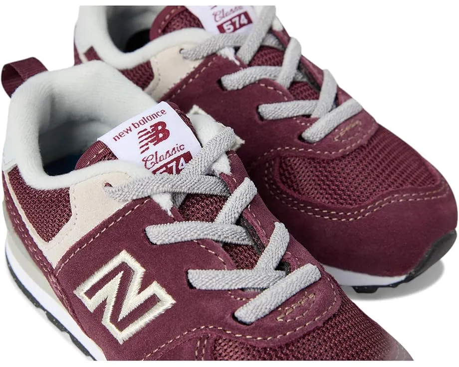 Детские кроссовки New Balance 574 со шнурками и амортизацией EVA