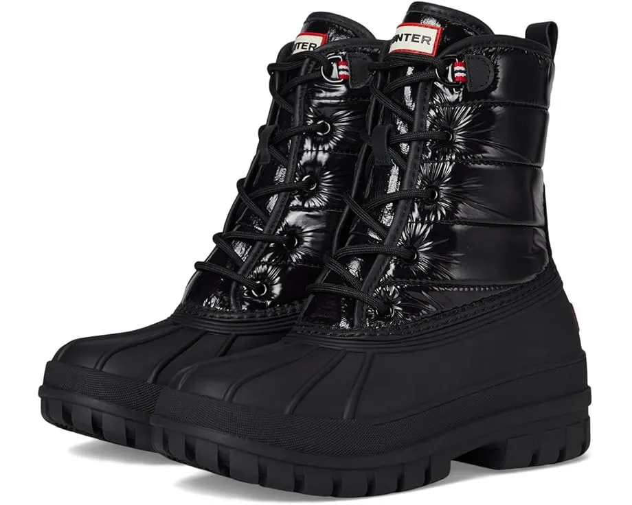 Водонепроницаемые ботинки Hunter Stanly средней высоты на шнуровке