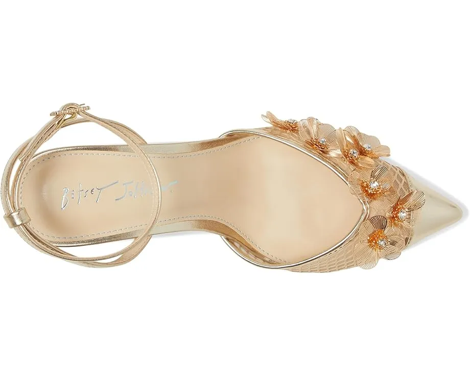 Туфли Carli на шпильке с цветочным декором от Blue by Betsey Johnson