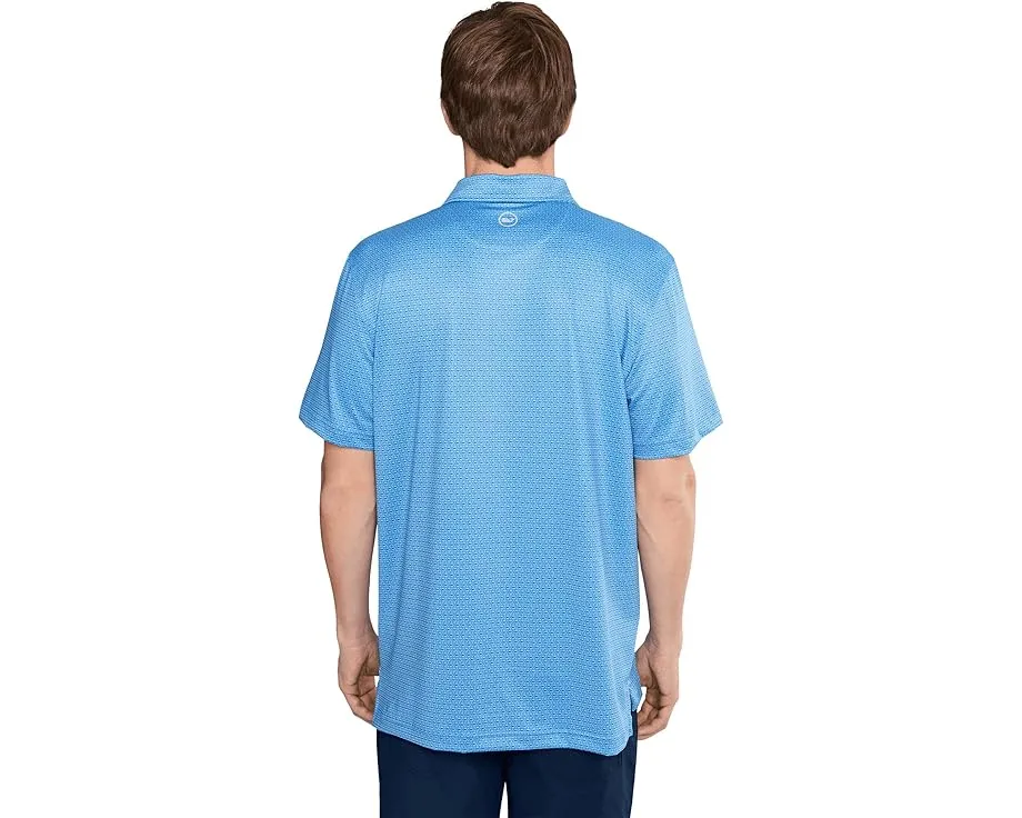 Поло Printed Sankaty от Vineyard Vines с защитой UPF 50+