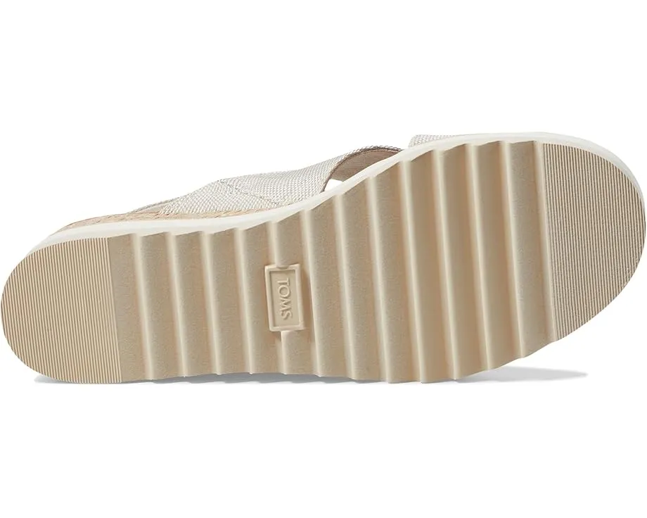 Босоножки TOMS Diana Crossover на платформе с перекрещенными ремешками