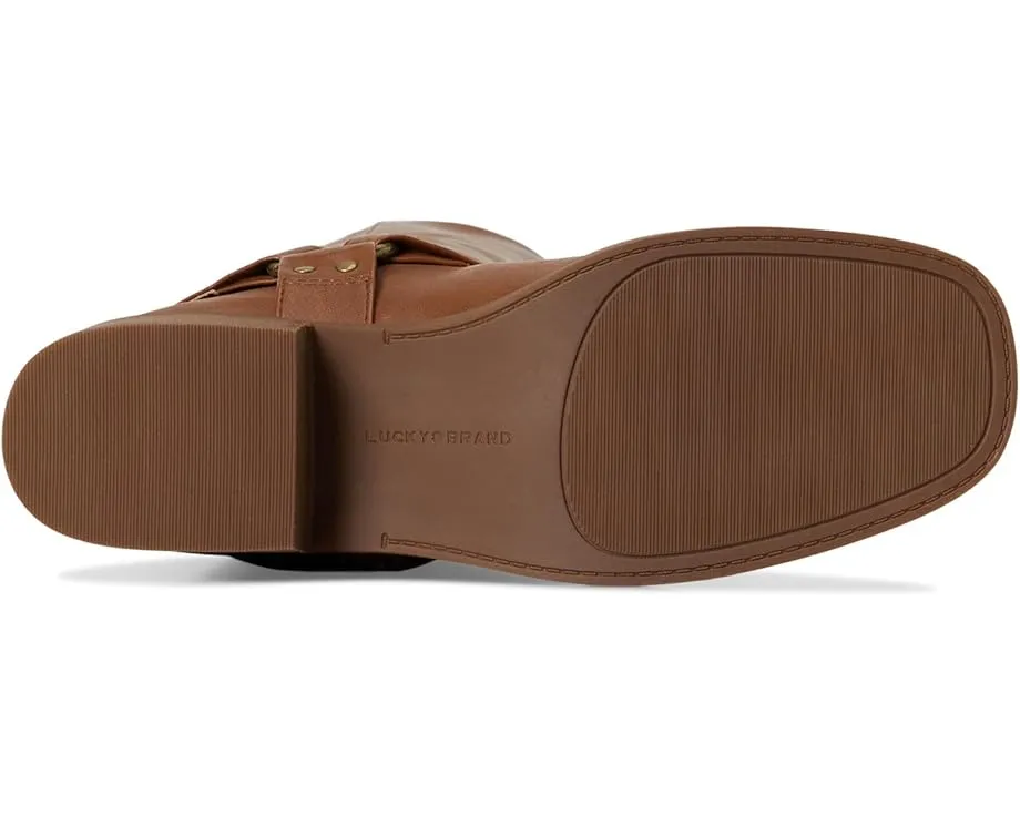 Ботинки Lucky Brand Kujon до колена с квадратным носком и кольцом