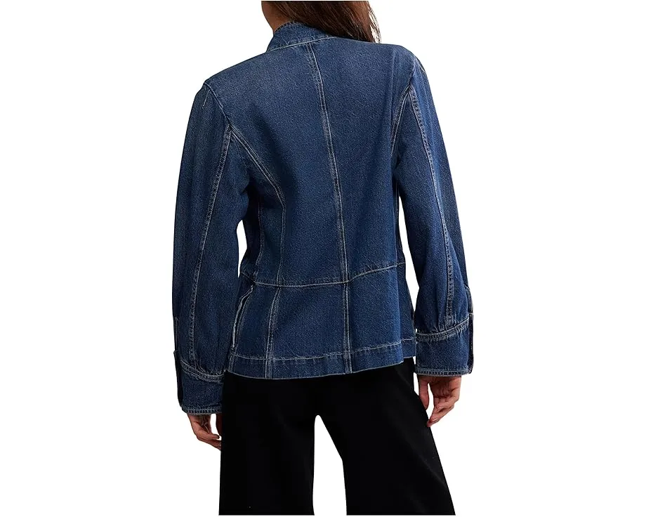 Free People Imogene джинсовая куртка в стиле офицерской