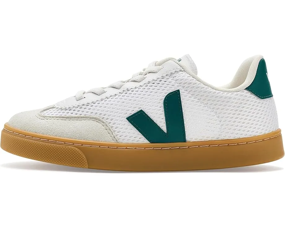 Детские кроссовки VEJA Kids Small Volley из гладкой кожи на шнуровке