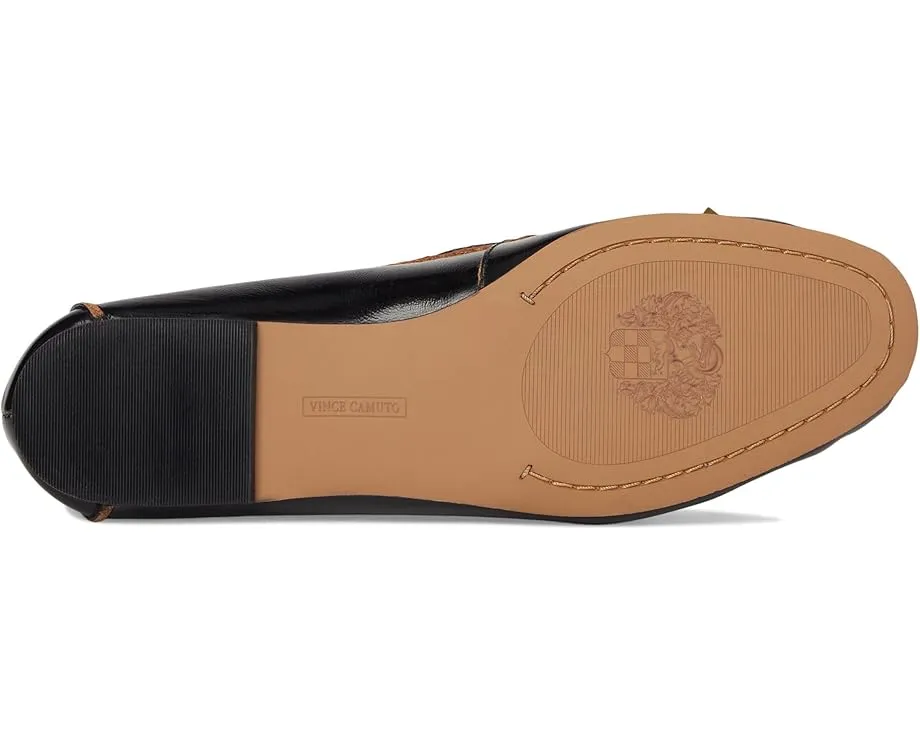 Лоферы Vince Camuto Katena на плоской подошве с бантом и ручной строчкой