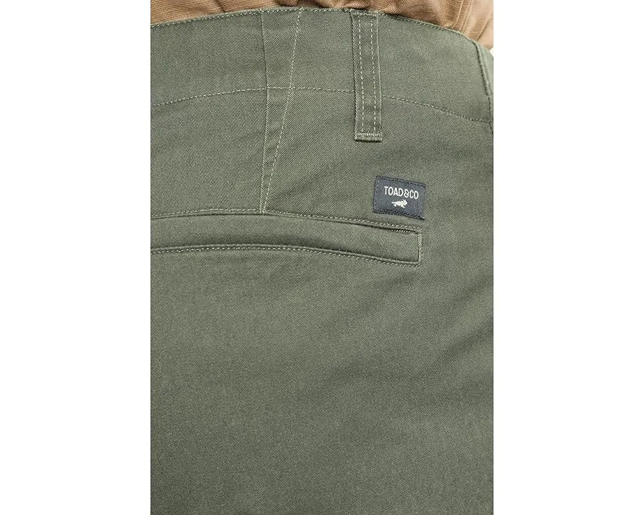 Toad&Co Прямые чиносы Mission Ridge из органического хлопка с карманами