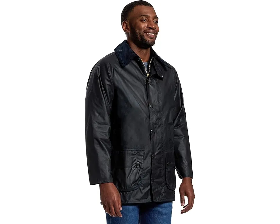 Вощеная куртка Barbour Beaufort укороченного кроя с отстегивающимся капюшоном