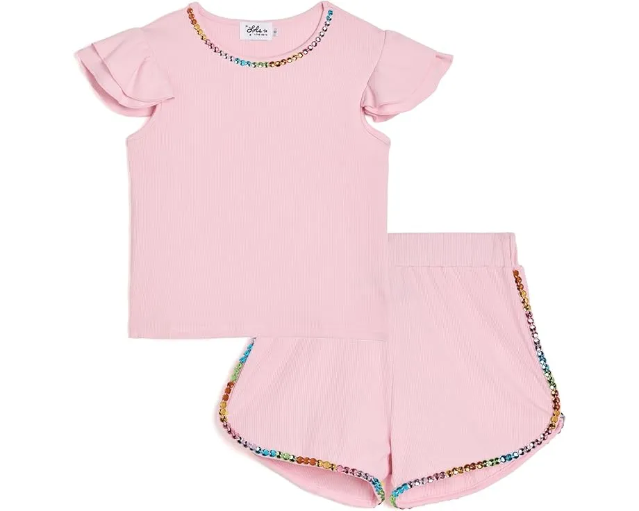 Детский костюм Lola and The Boys Candy Gem Ruffle Set с рюшами