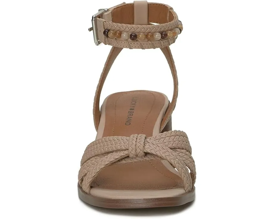 Сандалии Jathan от Lucky Brand с квадратным носком и каблуком из наборного материала