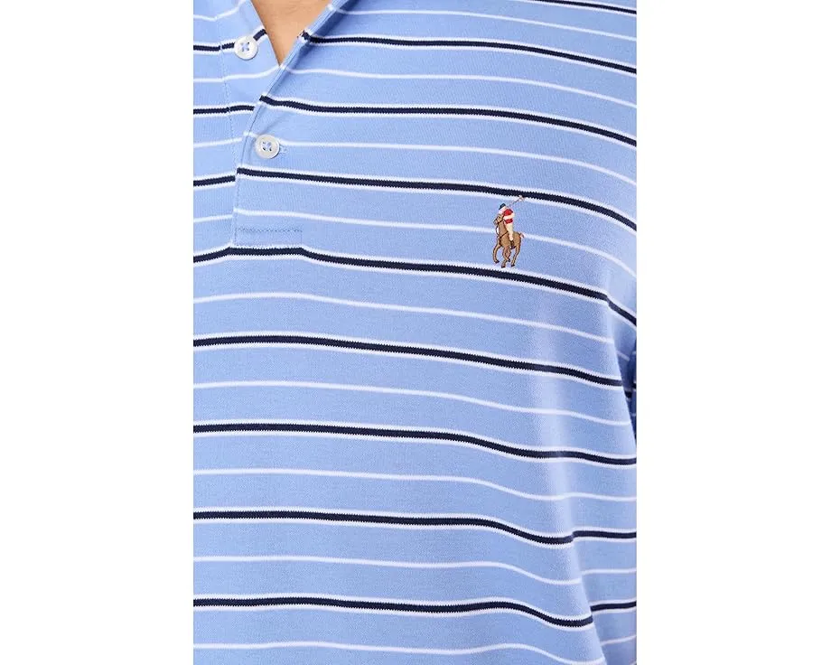 Polo Ralph Lauren Classic Fit Striped Soft Cotton Polo поло в классической посадке