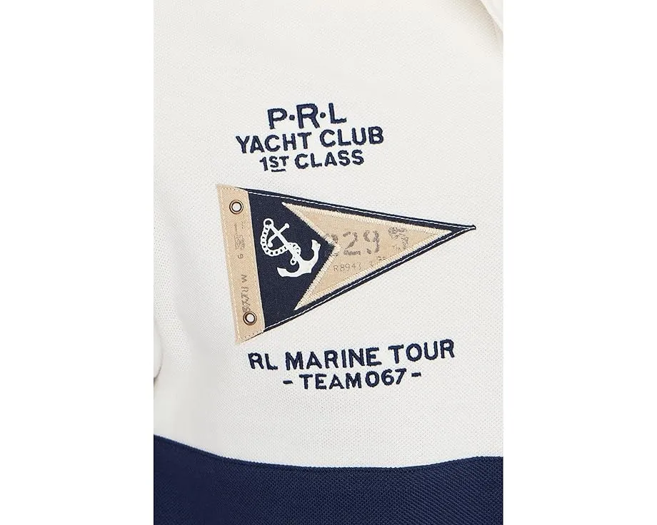 Polo Ralph Lauren Custom Slim Fit Big Pony Mesh поло классика