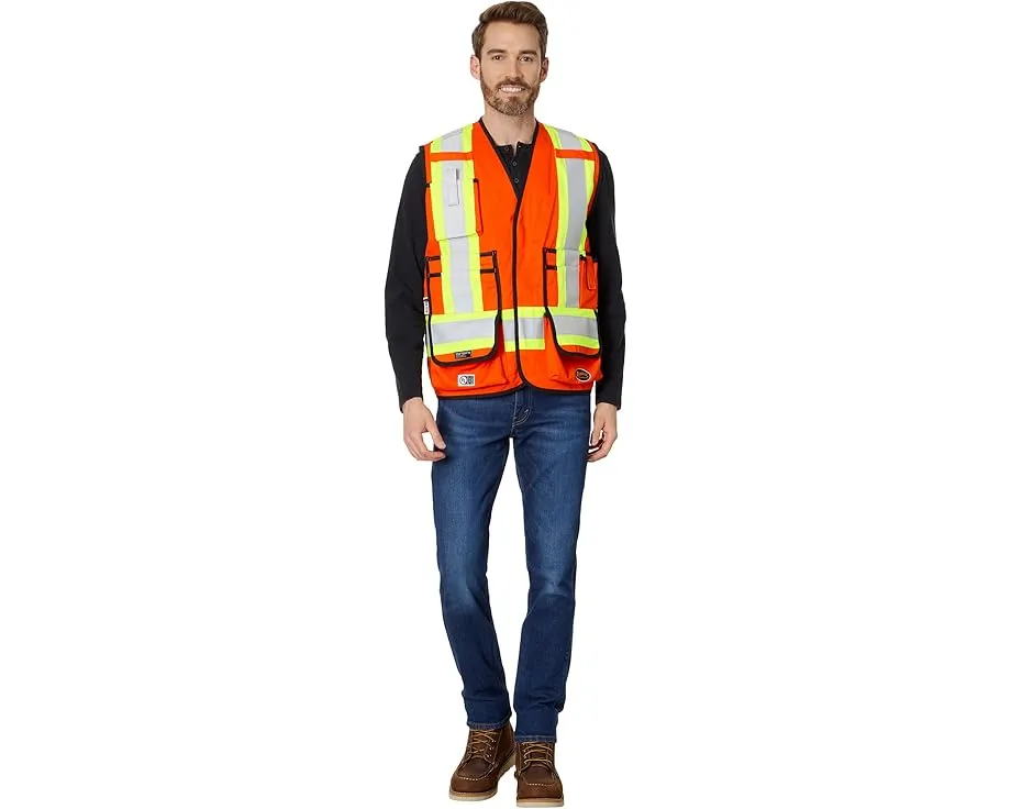 Сигнальный жилет Surveyor High-Visibility 7732U от Pioneer с карманами