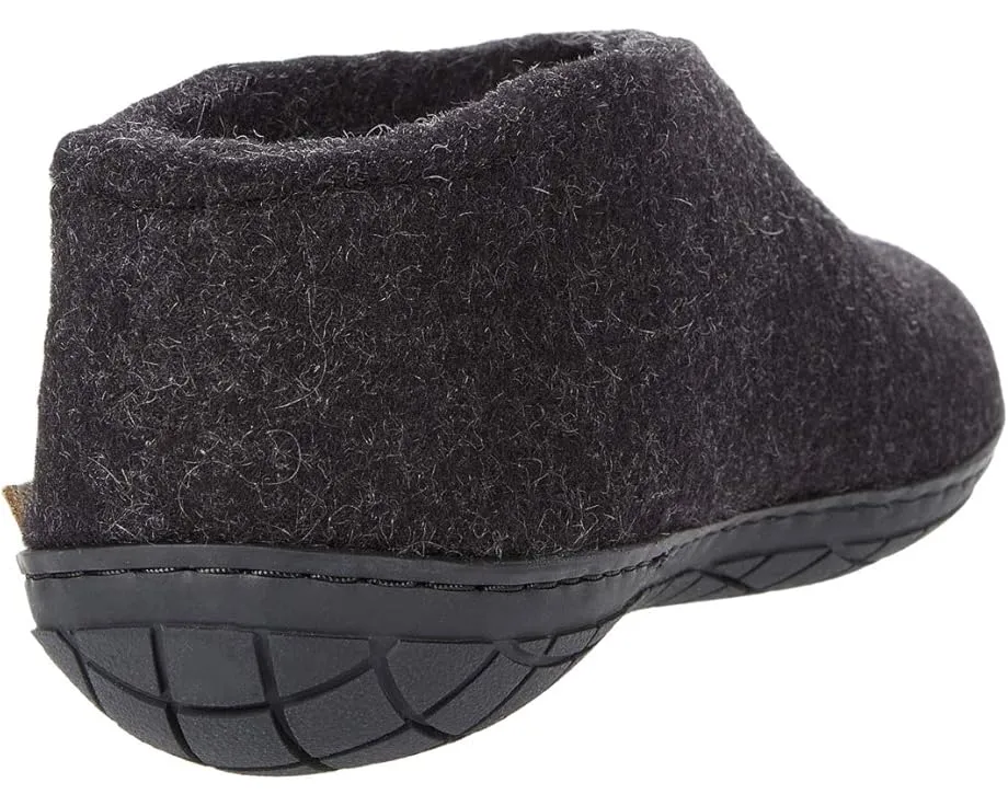 Glerups шерстяные туфли с кожаной подошвой для комфорта