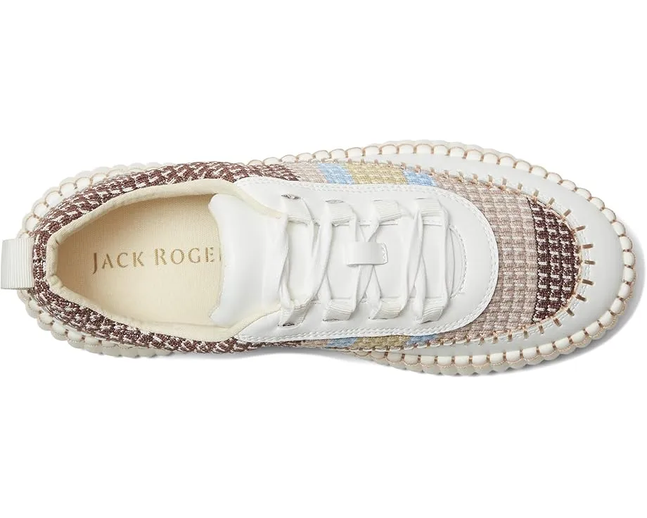 Кроссовки Jack Rogers Sealine из сетки и кожи с синими акцентами
