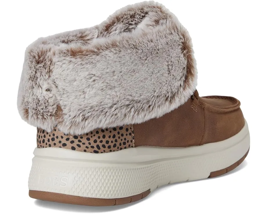 BOBS from SKECHERS ботинки Hands Free Slip-ins с искусственным мехом и памятью формы
