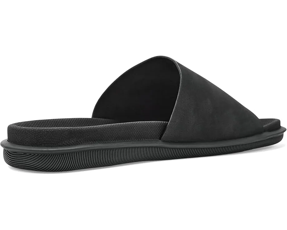 Шлепанцы Steve Madden Alden черные замшевые