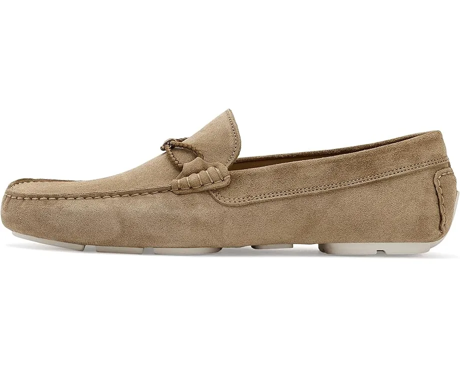 Лоферы To Boot New York Marlin из замши с плетеным декором