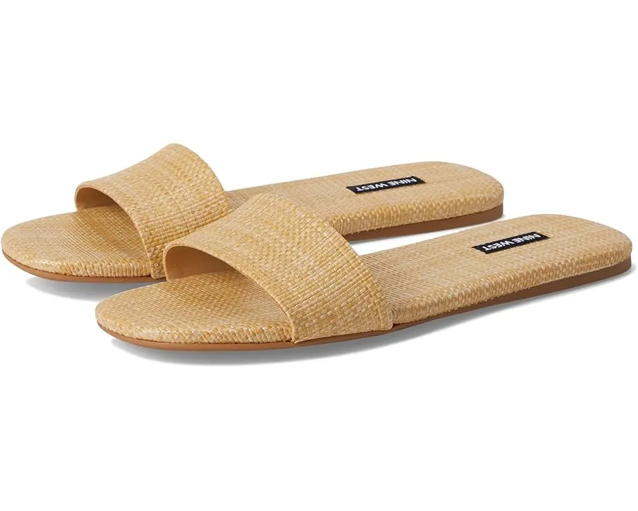 Плоские сандалии Nine West Lolipop с квадратным носком и подошвой из резины