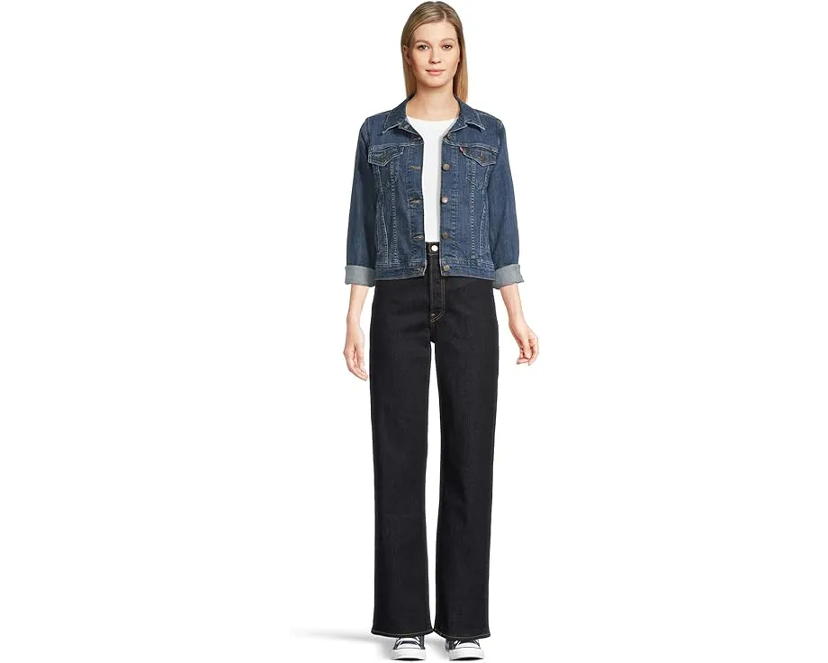Джинсовая куртка Levi's Womens Original Trucker в стиле ковбой