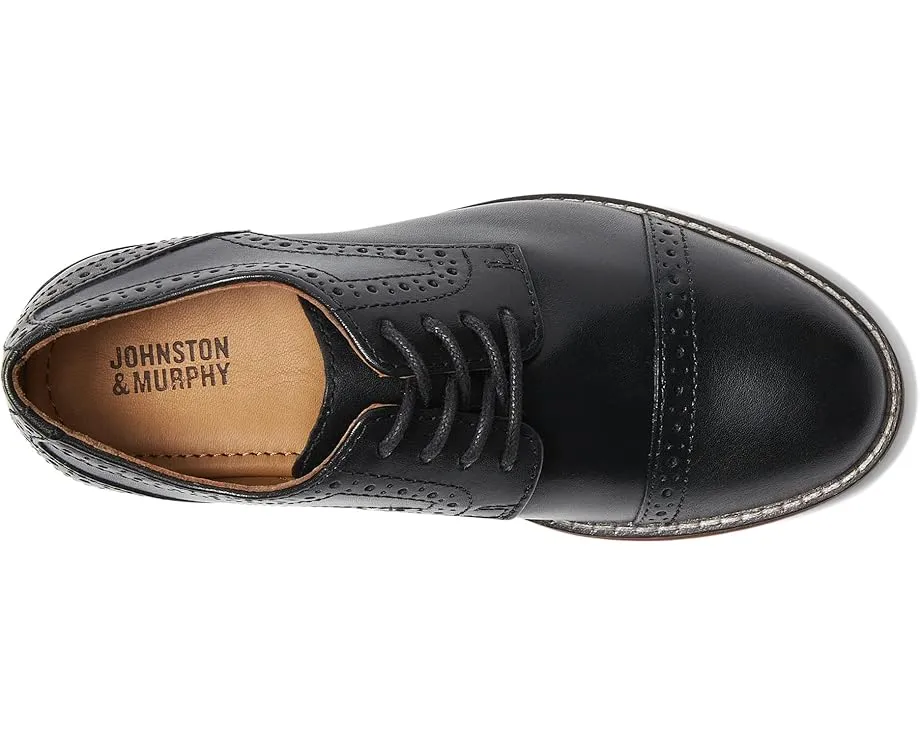 Детские оксфорды Johnston & Murphy Conard Cap Toe с перфорацией