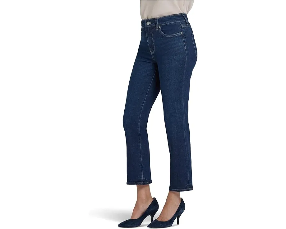 Джинсы NYDJ Marilyn с высокой посадкой и прямым кроем до щиколотки