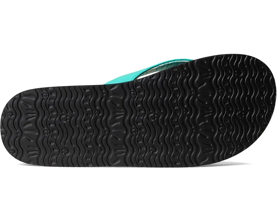 Сланцы Sanuk Yoga Mat II с оригинальной стелькой из коврика для йоги и переработанной подошвой