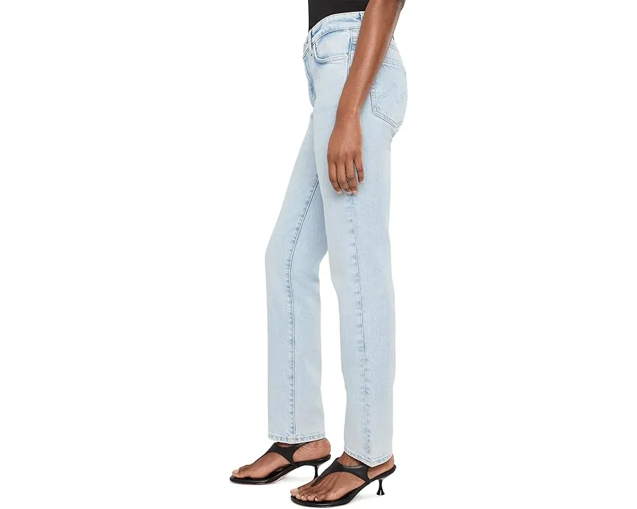 Джинсы Sandra Low Rise Slim Straight AG Jeans в цвете Harvest