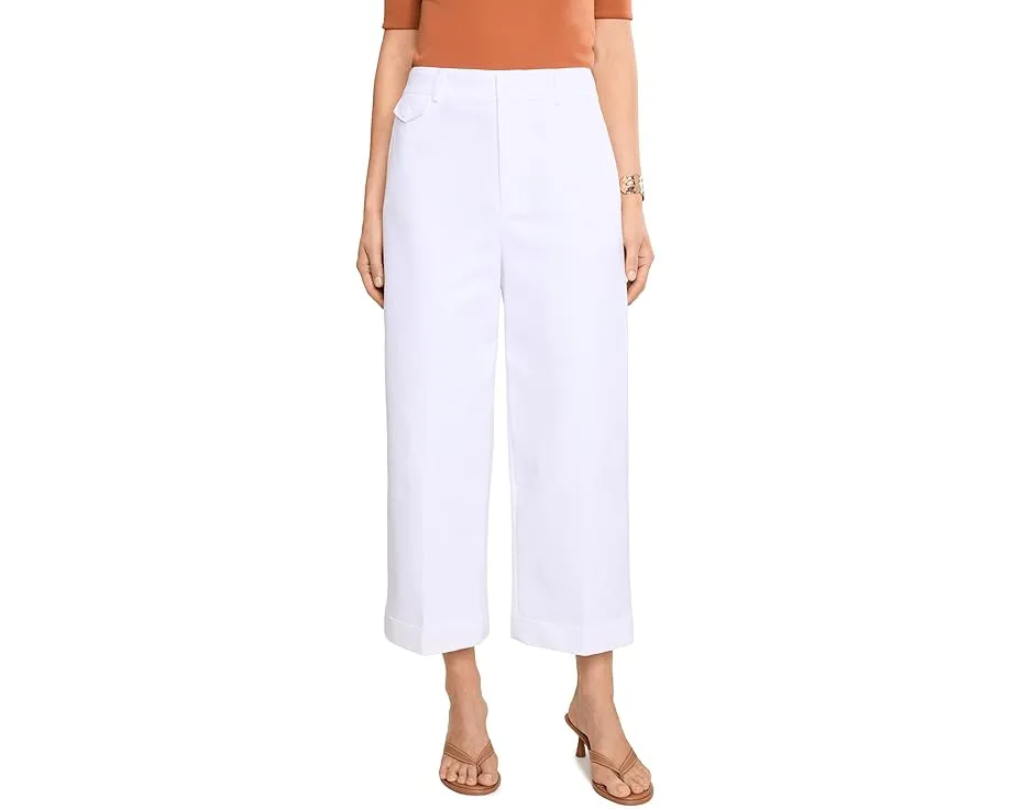 Укороченные брюки из двухслойного стретч-хлопка Lauren Ralph Lauren