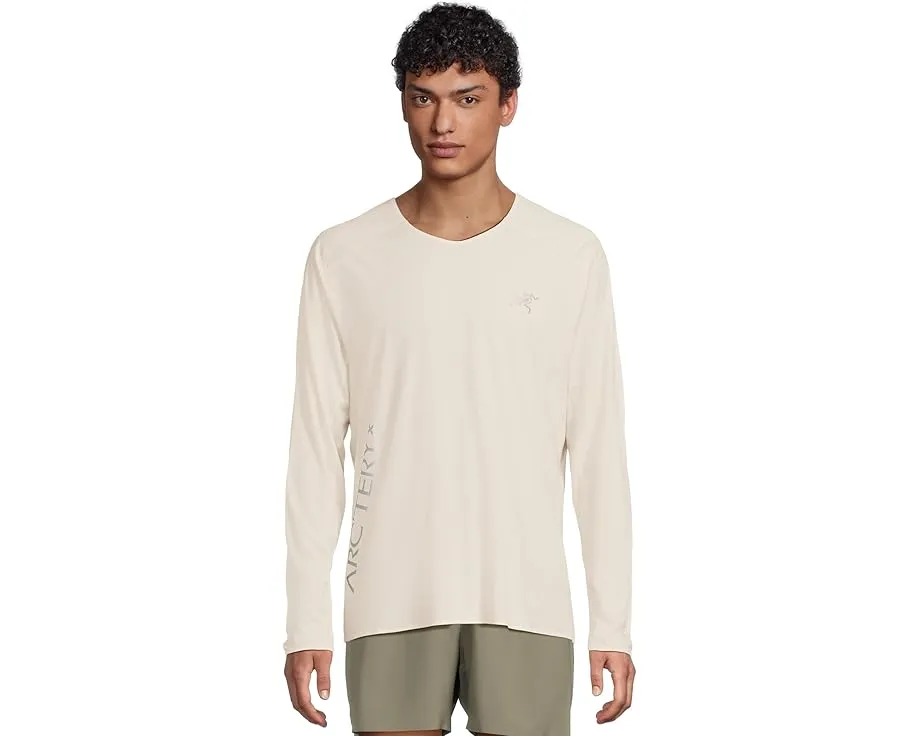 Футболка Arc'teryx Norvan Downword Logo с длинным рукавом и сеткой Delta