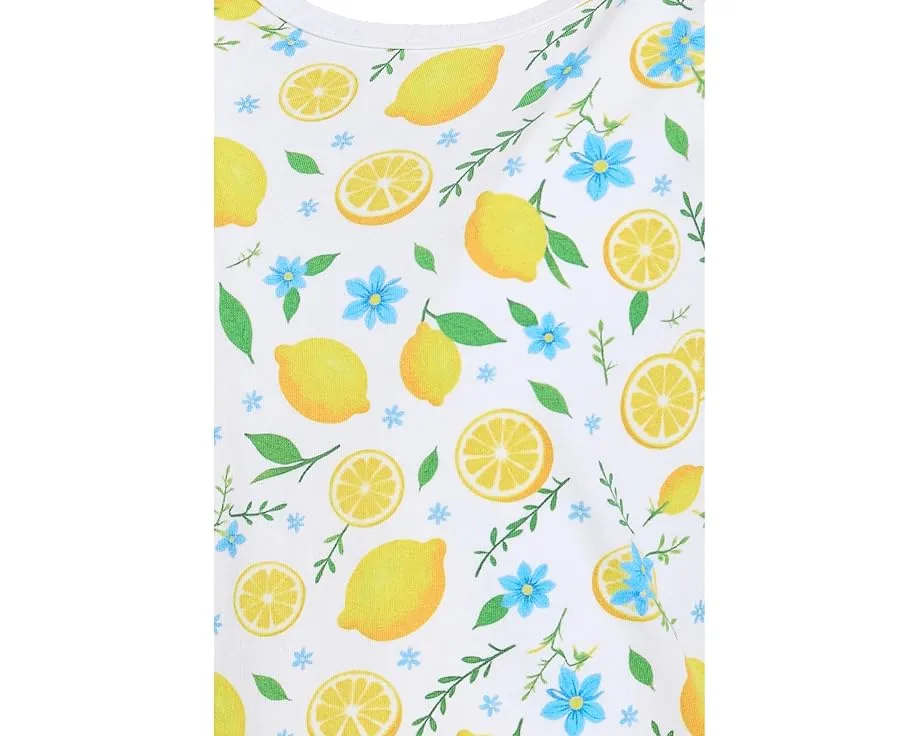 Топ Appaman Kids Hazel с принтом лимона без рукавов