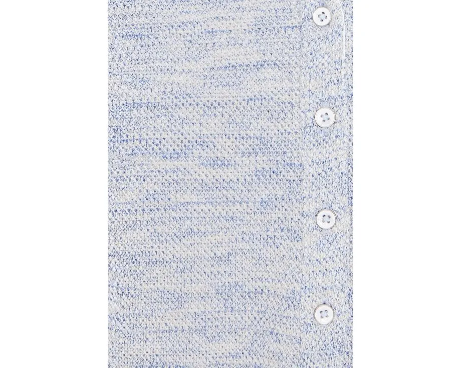 NIC+ZOE NZT Elbow Sleeve Spacedye Polo
