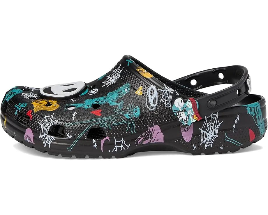 Клоги Crocs Jack Skellington с подсветкой по мотивам Кошмара перед Рождеством