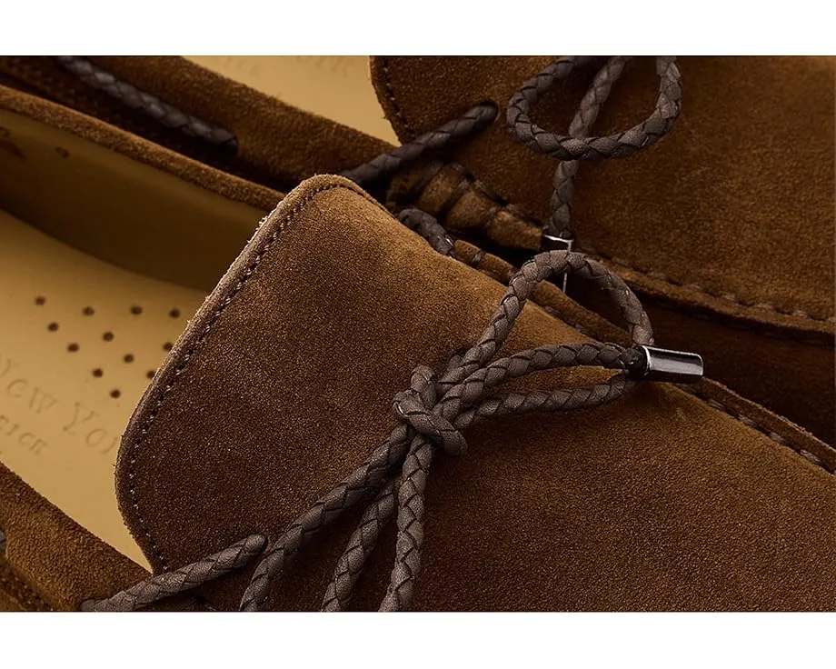 To Boot New York Лоферы Riviera с мыском-мокасином из замши