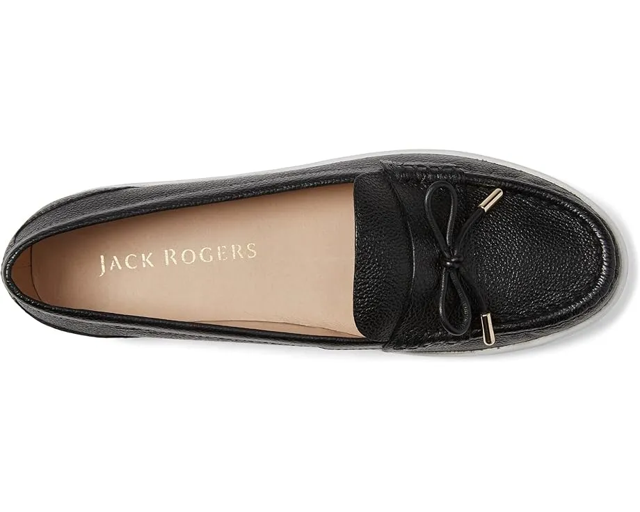 Повседневные балетки Remy Weekend Flat с бантом из кожи от Jack Rogers