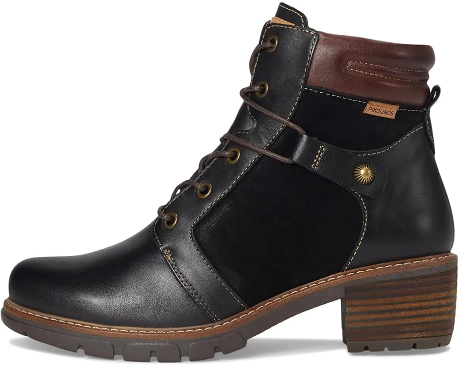 Высокие кожаные ботинки PIKOLINOS San Sebastia с длинными шнурками