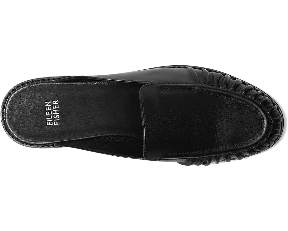 Мюли Eileen Fisher Azos из кожи с квадратным каблуком