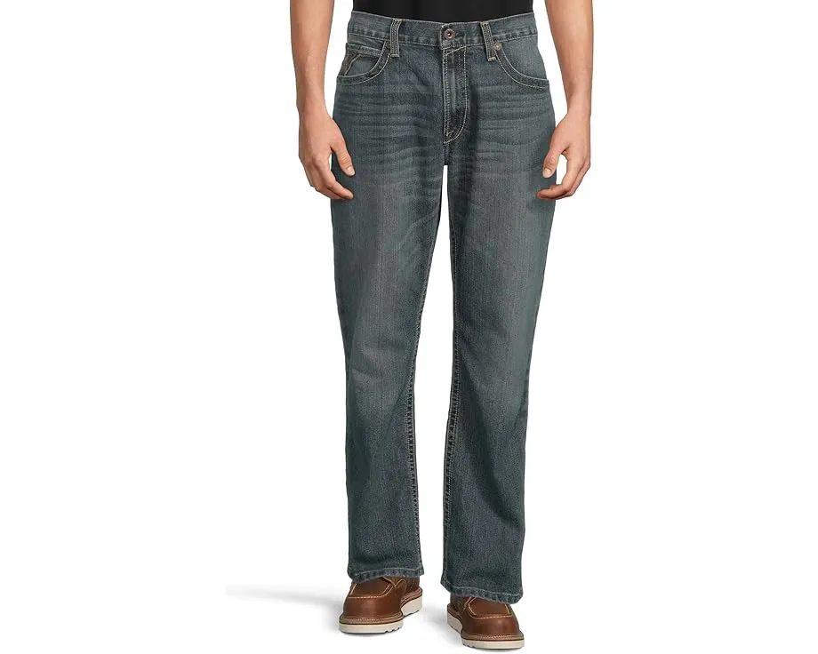 Джинсы Ariat M4 Low Rise Stretch Stockton с прямыми штанинами и вышивкой