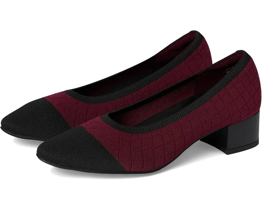 Туфли-лодочки Carla от David Tate с стеганым верхом и квадратным каблуком