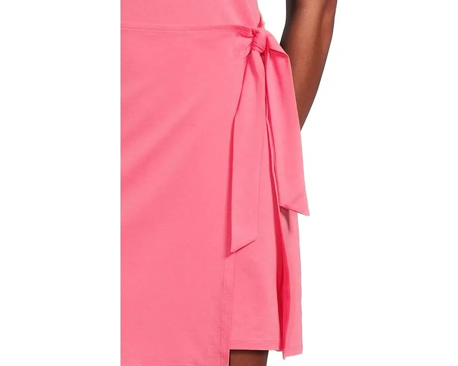 Мини-платье Beyond Yoga Meet Up с запахом и коротким рукавом