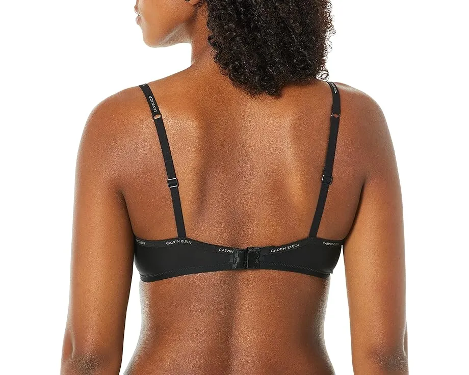 Бюстгальтер Calvin Klein Sheer Marquisette Unlined Demi с технологией дышащих чашек