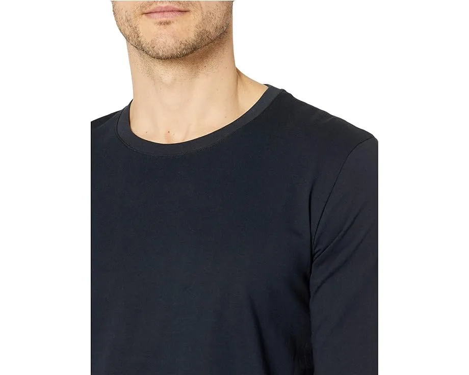 Футболка Hanro Living с длинным рукавом и круглым вырезом